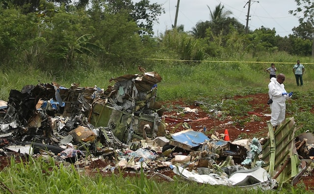 The country's last major airline disaster was in November 2010 when a Cuban Aerocaribbean jet crashed on a flight from Santiago de Cuba to Havana, killing all 68 people on board, including 28 foreigners. Reuters The country's last major airline disaster was in November 2010 when a Cuban Aerocaribbean jet crashed on a flight from Santiago de Cuba to Havana, killing all 68 people on board, including 28 foreigners. Reuters