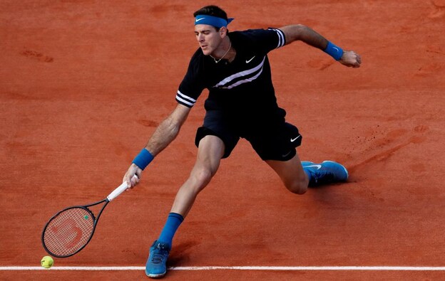 Argentina's Juan Martin Del Potro recovered from a slow start to defeat Nicolas Mahut of France in four set and move to the second round. Reuters Argentina's Juan Martin Del Potro recovered from a slow start to defeat Nicolas Mahut of France in four set and move to the second round. Reuters
