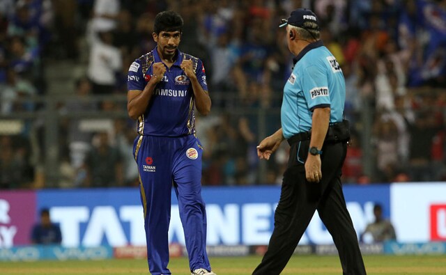 Jasprit Bumrah showed his nerves of steel as he was the catalyst in bringing Mumbai Indians back into the game at a time when Kings XI Punjab needed 32 off 18 balls. Sportzpics Jasprit Bumrah showed his nerves of steel as he was the catalyst in bringing Mumbai Indians back into the game at a time when Kings XI Punjab needed 32 off 18 balls. Sportzpics
