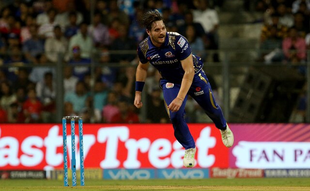 Mitchell McClenaghan had an uphill task of defending 17 runs off the last over and he achieved that with flying colours, celebrating the win with three push ups in the end. Sportzpics Mitchell McClenaghan had an uphill task of defending 17 runs off the last over and he achieved that with flying colours, celebrating the win with three push ups in the end. Sportzpics
