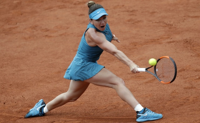 Romania's Simona Halep overcame a disastrous start against Alison Riske of the US to enter the third round. AP Romania's Simona Halep overcame a disastrous start against Alison Riske of the US to enter the third round. AP