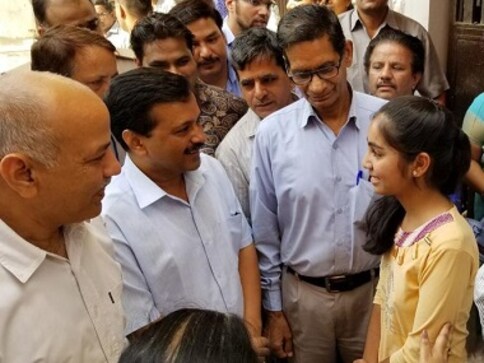 CBSE Class 12th results declared: Arvind Kejriwal meets toppers from Delhi, says AAP govt will support students CBSE Class 12th results declared: Arvind Kejriwal meets toppers from Delhi, says AAP govt will support students