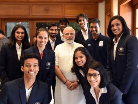 Narendra Modi felicitates Commonwealth Games 2018 gold medallists, says their feats have raised India's stature Narendra Modi felicitates Commonwealth Games 2018 gold medallists, says their feats have raised India's stature