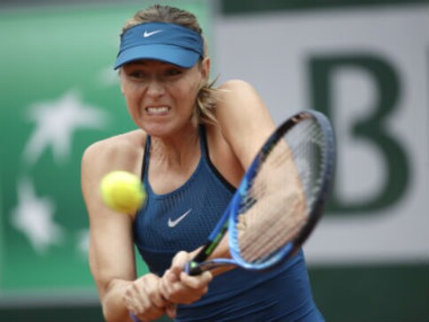 French Open 2018: Maria Sharapova says she 'loves the challenge' of Grand Slam after surviving scare in 1st round