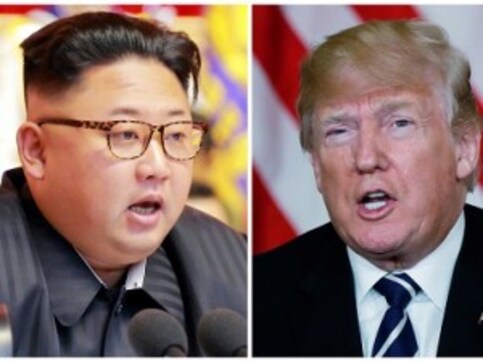 Donald Trump threatens Kim Jong-un, says denuclearise or suffer same fate as Libyan leader Muammar Gaddafi Donald Trump threatens Kim Jong-un, says denuclearise or suffer same fate as Libyan leader Muammar Gaddafi