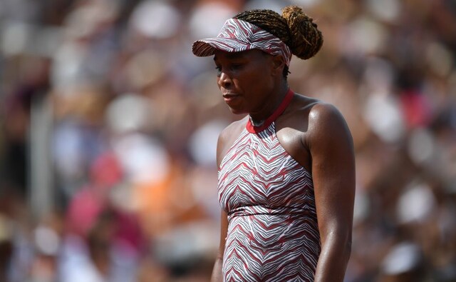 Ninth seed Venus Williams also bowed out in the first round with a shock loss to World No 91 Wang Qiang. AFP Ninth seed Venus Williams also bowed out in the first round with a shock loss to World No 91 Wang Qiang. AFP