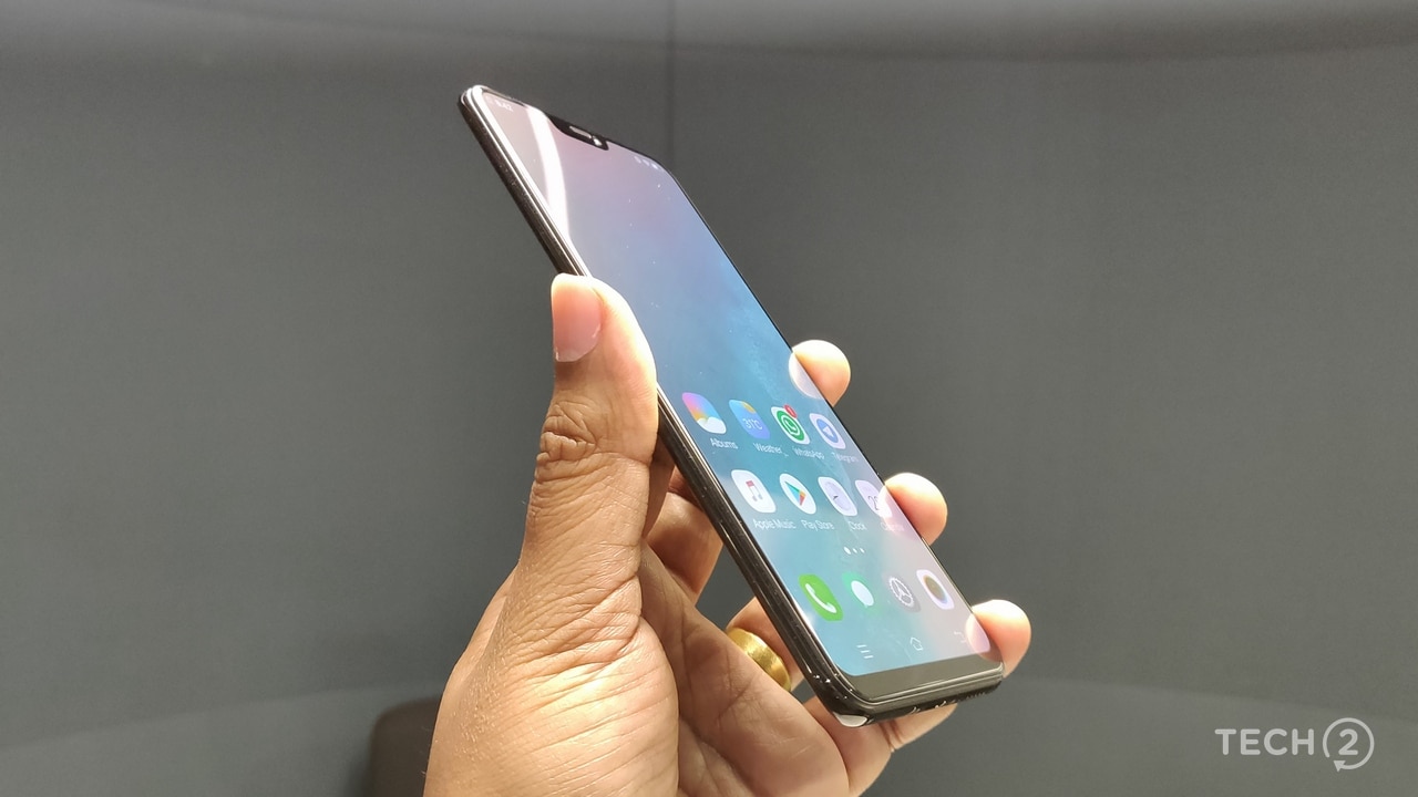 The Vivo X21. Image: tech2/Sheldon Pinto