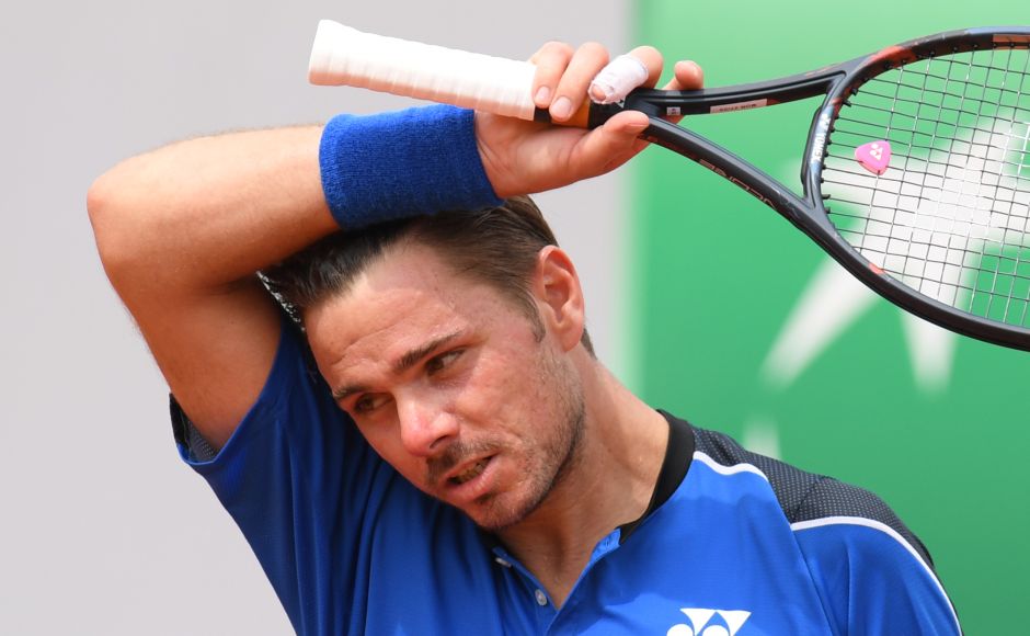2015 champion Stan Wawrinka became the first high-profile male player to bow out as he lost in five sets to Guillermo Garcia-Lopez in the first round. AFP 2015 champion Stan Wawrinka became the first high-profile male player to bow out as he lost in five sets to Guillermo Garcia-Lopez in the first round. AFP