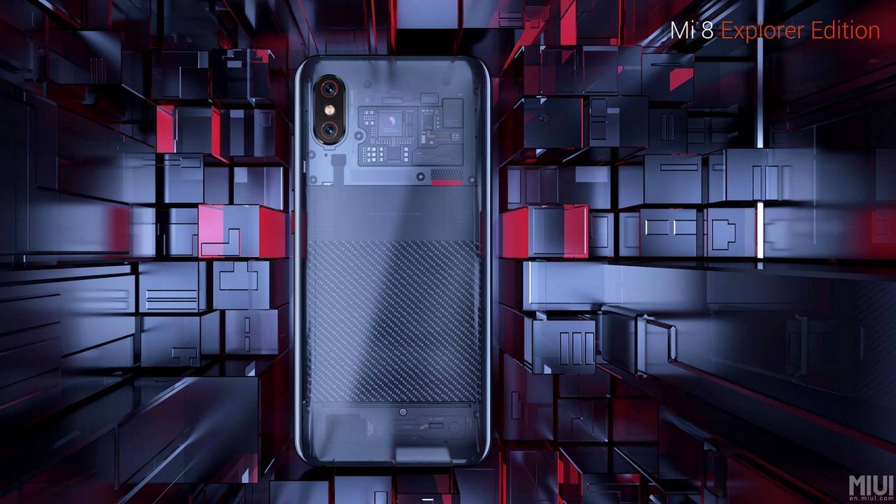 The Xiaomi Mi 8 Explorer Edition. Image: miui.com