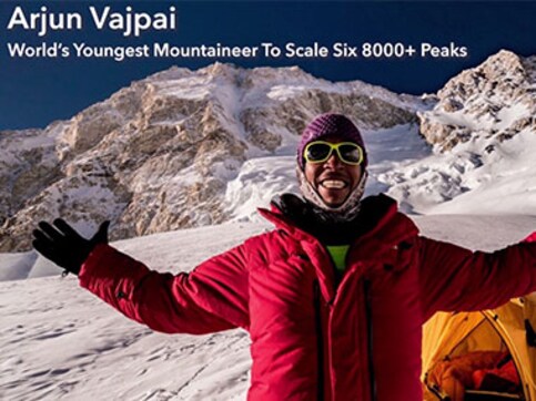 Meet Arjun Vajpai, the world's youngest mountaineer to scale six peaks over 8000 meters high Meet Arjun Vajpai, the world's youngest mountaineer to scale six peaks over 8000 meters high