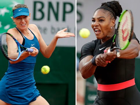 French Open 2018: From Wimbledon Final 2004 to Australian Open 2016, top 5 ties between Serena Williams and Maria Sharapova French Open 2018: From Wimbledon Final 2004 to Australian Open 2016, top 5 ties between Serena Williams and Maria Sharapova