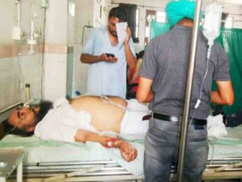 AAP MLA Amarjit Singh Sandoa, who was assaulted by mining mafia, rejects charge of extortion