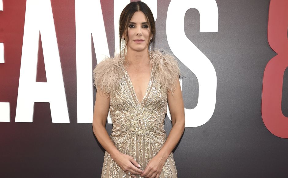 Sandra Bullock attends the world premiere of Ocean's 8 at Alice Tully Hall in New York. Photo by Evan Agostini/Invision/AP Sandra Bullock attends the world premiere of Ocean's 8 at Alice Tully Hall in New York. Photo by Evan Agostini/Invision/AP