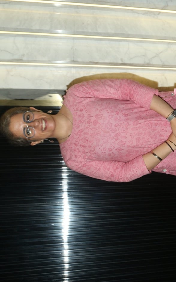 The Lunchbox producer Guneet Monga at Shweta Tripathi and rapper Chaitanya Sharma's pre-wedding party in Mumbai The Lunchbox producer Guneet Monga at Shweta Tripathi and rapper Chaitanya Sharma's pre-wedding party in Mumbai