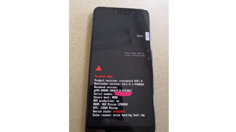 Pixel 3 XL.