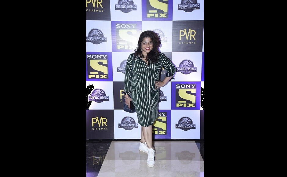 RJ Malishka at 'Sony PIX Premiere Nights' event for Jurassic World Fallen Kingdom screening RJ Malishka at 'Sony PIX Premiere Nights' event for Jurassic World Fallen Kingdom screening