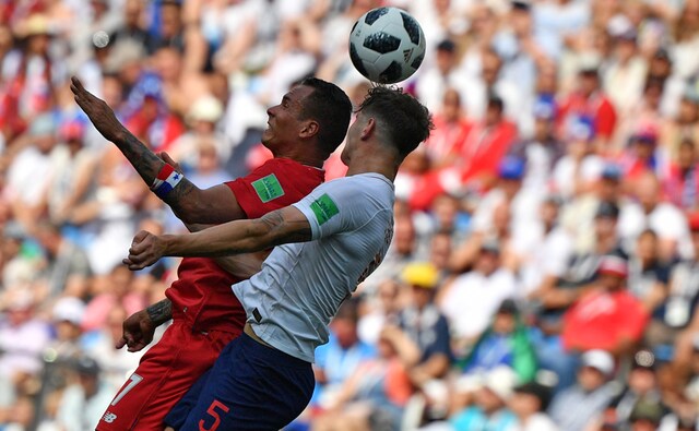 John Stones scored twice as the England attack ran riot against a hapless Panama side in the first half. AFP John Stones scored twice as the England attack ran riot against a hapless Panama side in the first half. AFP