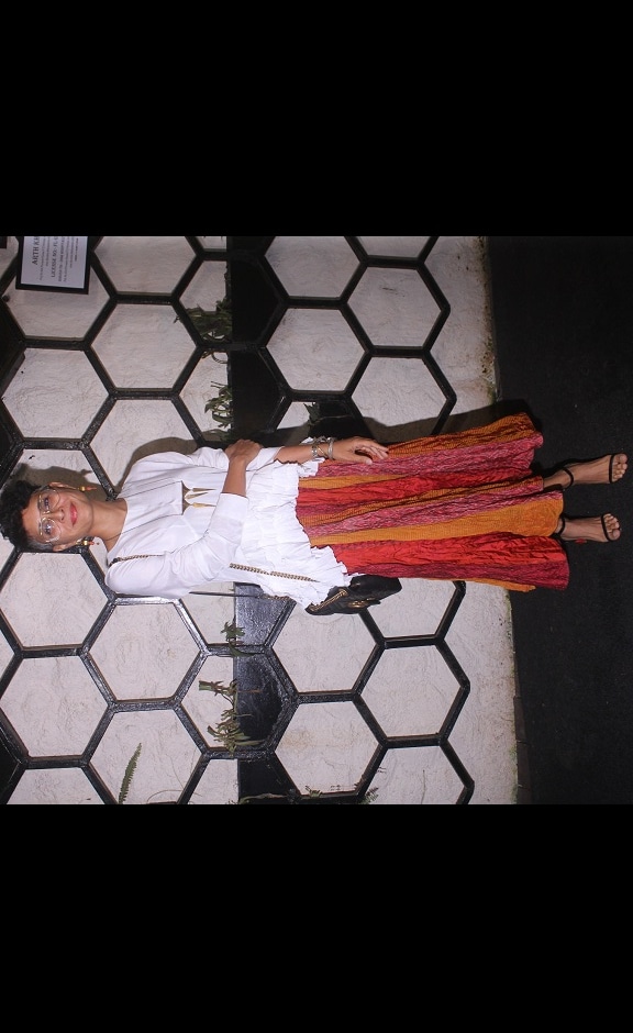 Kiran Rao at Shweta Tripathi and rapper Chaitanya Sharma's pre-wedding party in Mumbai Kiran Rao at Shweta Tripathi and rapper Chaitanya Sharma's pre-wedding party in Mumbai