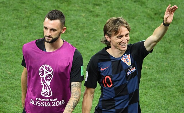 Croatia have stormed into the knockout stages of the World Cup after winning all of their group stage games. AFP Croatia have stormed into the knockout stages of the World Cup after winning all of their group stage games. AFP
