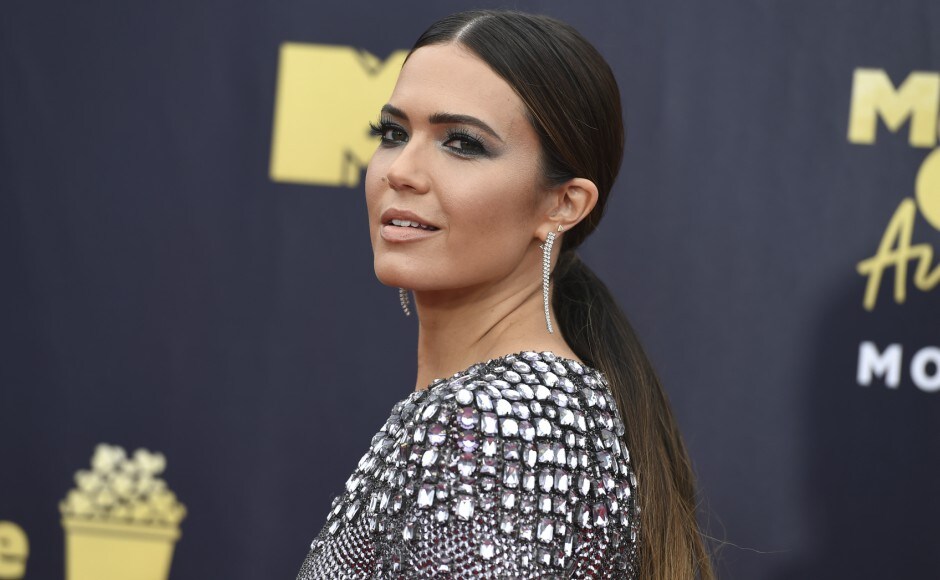 Mandy Moore at the MTV Movie and TV Awards 2018. AP/Jordan Strauss Mandy Moore at the MTV Movie and TV Awards 2018. AP/Jordan Strauss
