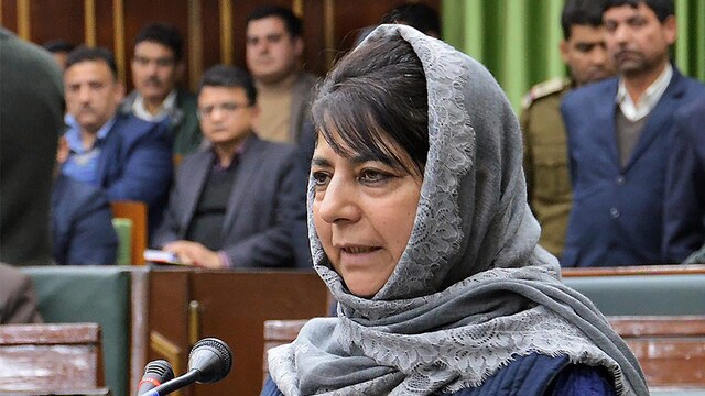 'Detained once again' claims ex-Jammu and Kashmir chief minister Mehbooba Mufti on Twitter 'Detained once again' claims ex-Jammu and Kashmir chief minister Mehbooba Mufti on Twitter