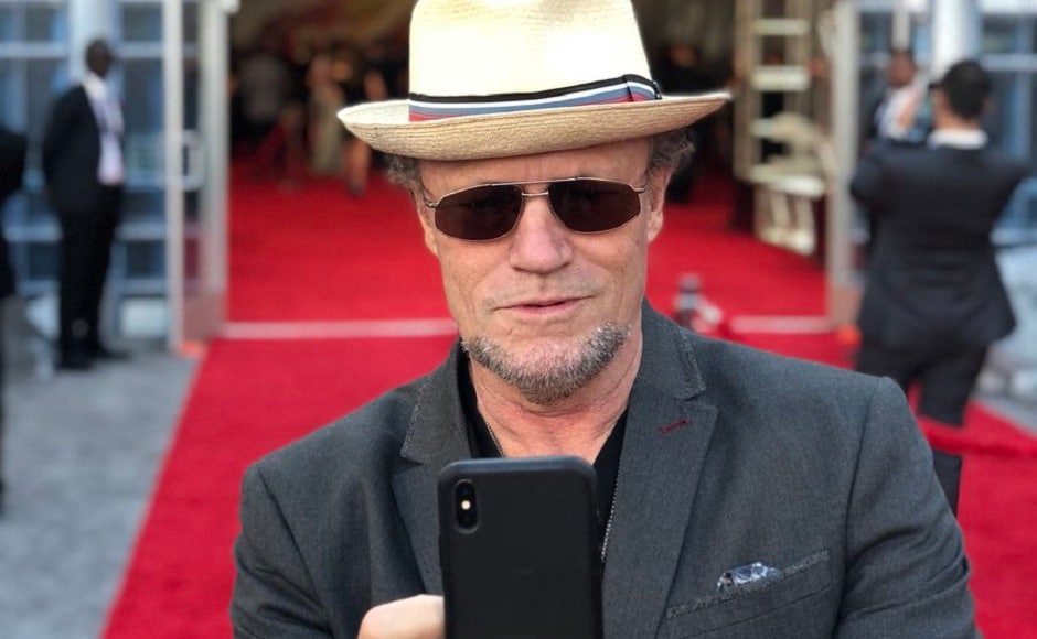 Michael Rooker clicks the paparazzi at the World Premiere of Ant-Man and the Wasp. Twitter/@MarvelStudios Michael Rooker clicks the paparazzi at the World Premiere of Ant-Man and the Wasp. Twitter/@MarvelStudios