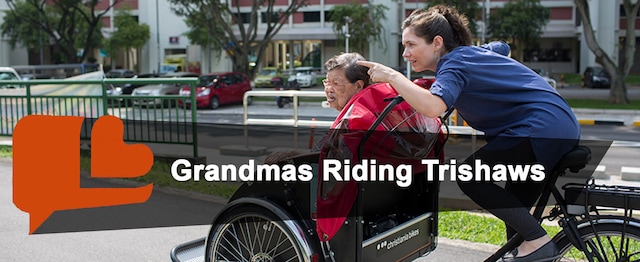 Cycling Without Age: A movement that aims to bring the joy of cycling to people who have lost the ability because of age 无年龄骑行:一项旨在为那些因年龄而失去骑车能力的人带来骑车乐趣的运动
