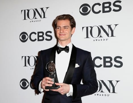 Andrew Garfield dedicates Tony Award for the play Angels in America to LGBTQ community Andrew Garfield dedicates Tony Award for the play Angels in America to LGBTQ community
