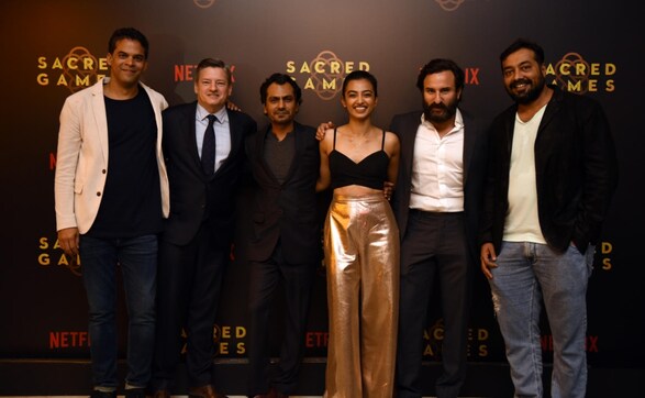 Sacred Games actors Nawazuddin Siddiqui, Saif Ali Khan attend premiere of their Netflix original series in Mumbai Sacred Games actors Nawazuddin Siddiqui, Saif Ali Khan attend premiere of their Netflix original series in Mumbai
