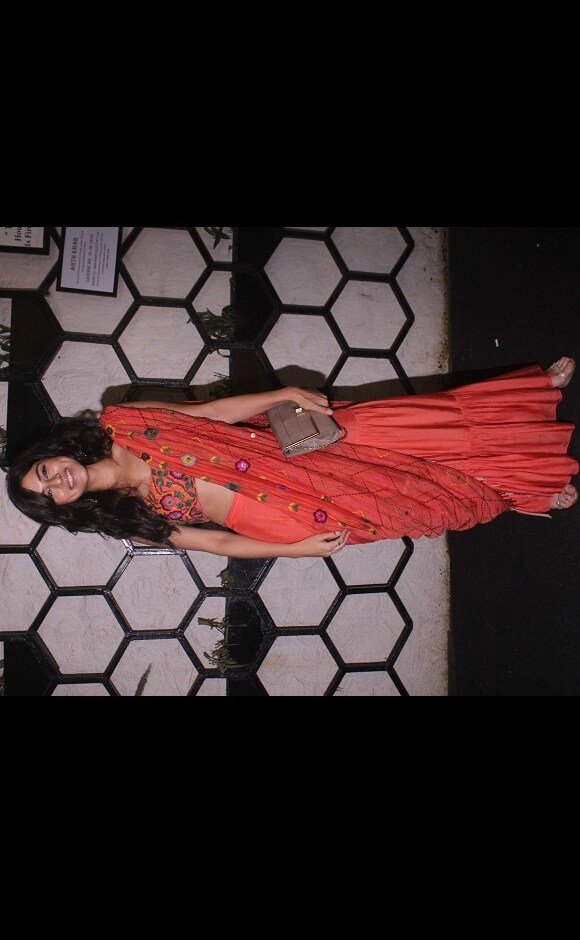 Actor Sapna Pabbi at Shweta Tripathi and rapper Chaitanya Sharma's pre-wedding party in Mumbai Actor Sapna Pabbi at Shweta Tripathi and rapper Chaitanya Sharma's pre-wedding party in Mumbai