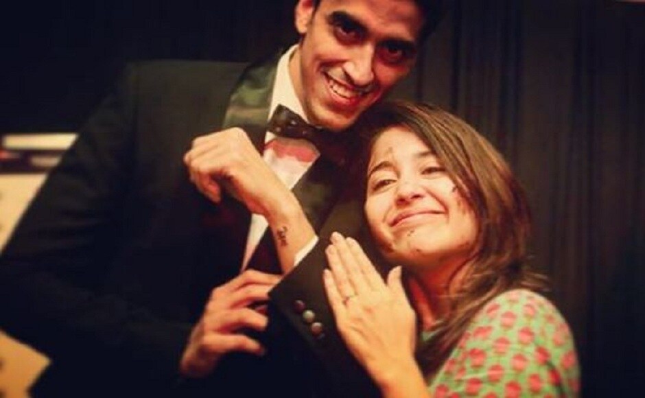 Chaitanya Sharma posted on Instagram to announce his marriage to Shweta Tripathi. Image from Instagram Chaitanya Sharma posted on Instagram to announce his marriage to Shweta Tripathi. Image from Instagram