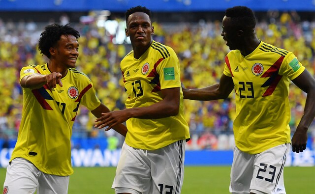 Colombia needed a win to ensure their progress to the next round, and the South Americans beat Senegal 1-0 through a goal by Yerry Mina. AFP Colombia needed a win to ensure their progress to the next round, and the South Americans beat Senegal 1-0 through a goal by Yerry Mina. AFP