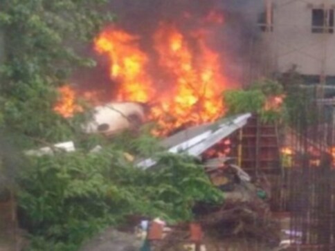 Ghatkopar plane crash: Shiv Sena rues Mumbai's lack of open spaces, highlights need to study aircraft movement Ghatkopar plane crash: Shiv Sena rues Mumbai's lack of open spaces, highlights need to study aircraft movement