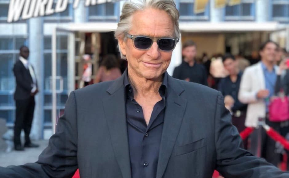 Michael Douglas at the red carpet of the World Premiere. Twitter/@MarvelStudios Michael Douglas at the red carpet of the World Premiere. Twitter/@MarvelStudios