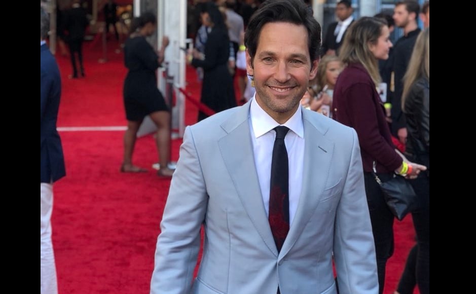 Paul Rudd arrives at the World Premiere of Ant-Man and the Wasp held at the El Capitan Theatre in Los Angeles. Twitter/@MarvelStudios Paul Rudd arrives at the World Premiere of Ant-Man and the Wasp held at the El Capitan Theatre in Los Angeles. Twitter/@MarvelStudios