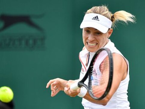 Wimbledon 2018: Angelique Kerber comes from one set down to beat Claire Liu; Ashleigh Barty ousts Eugenie Bouchard Wimbledon 2018: Angelique Kerber comes from one set down to beat Claire Liu; Ashleigh Barty ousts Eugenie Bouchard