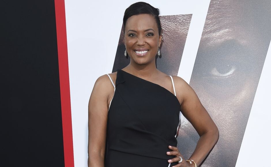 Aisha Tyler attends the LA Premiere of The Equalizer 2 at the TCL Chinese Theatre. Photo by Richard Shotwell/Invision/AP Aisha Tyler attends the LA Premiere of The Equalizer 2 at the TCL Chinese Theatre. Photo by Richard Shotwell/Invision/AP