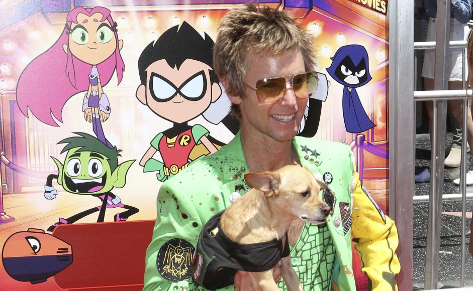 Greg Cipes arrives at the LA Premiere of Teen Titans Go! To the Movies at the TCL Chinese Theatre. Photo by Willy Sanjuan/Invision/AP Greg Cipes arrives at the LA Premiere of Teen Titans Go! To the Movies at the TCL Chinese Theatre. Photo by Willy Sanjuan/Invision/AP