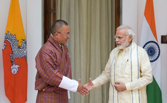 Bhutanese PM in India: Tshering Tobgay meets Narendra Modi, agrees to enhance India-Bhutan ties in areas of 'mutual interest' Bhutanese PM in India: Tshering Tobgay meets Narendra Modi, agrees to enhance India-Bhutan ties in areas of 'mutual interest'