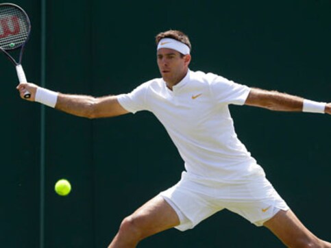 Wimbledon 2018: Fifth seed Juan Martin del Potro serves up 22 aces to beat Germany's Peter Gojowczyk Wimbledon 2018: Fifth seed Juan Martin del Potro serves up 22 aces to beat Germany's Peter Gojowczyk