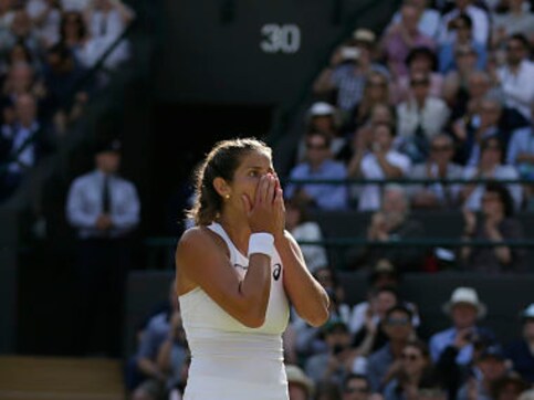 Wimbledon 2018: Julia Goerges downs Kiki Bertens to set up semi-final clash with Serena Williams Wimbledon 2018: Julia Goerges downs Kiki Bertens to set up semi-final clash with Serena Williams