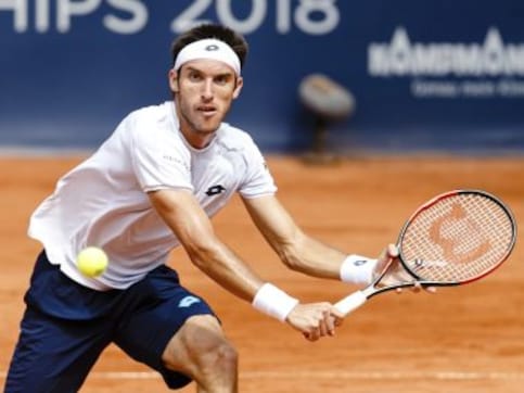 German Open: Defending champion Leonardo Mayer saves match point to set up final against qualifier Nikoloz Basilashvili German Open: Defending champion Leonardo Mayer saves match point to set up final against qualifier Nikoloz Basilashvili