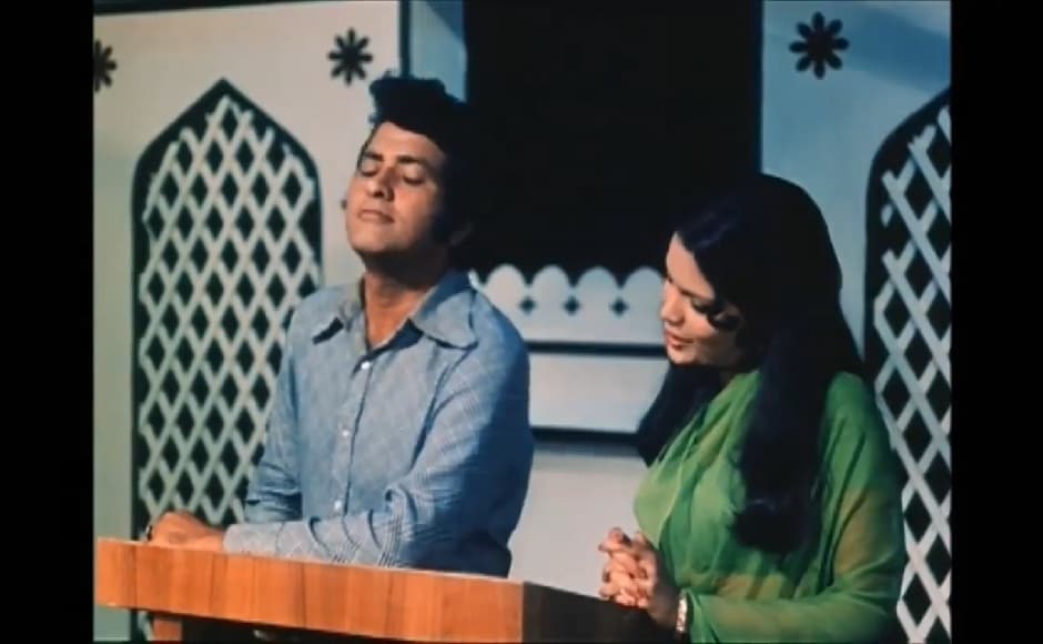 Manoj Kumar starred in his self directed movie Roti Kapada Aur Makaan which reflected financial problems which most middle-class families face. Image from Facebook Manoj Kumar starred in his self directed movie Roti Kapada Aur Makaan which reflected financial problems which most middle-class families face. Image from Facebook