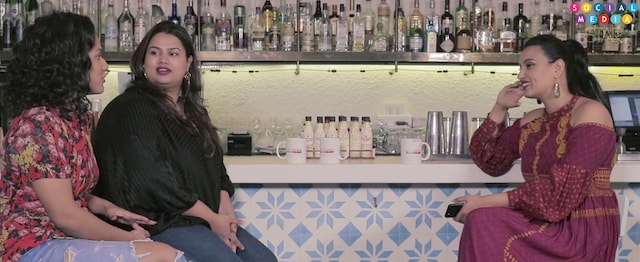 Masaba Gupta, Pooja Dhingra discuss WhatsApp groups, unfollowing people and stalking profiles 马萨巴·古普塔(Masaba Gupta)和普贾·丁格拉(Pooja Dhingra)讨论了WhatsApp群、取消关注和跟踪用户资料