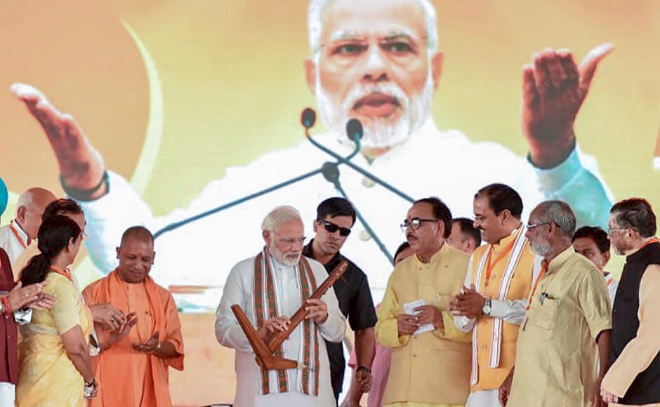 Farmers in large numbers from adjoining districts such as Hardoi, Lakhimpur Kheri, Pilibhit, Sitapur, Bareilly and Badaun attended the rally. Saturday's rally was Modi's first public address after leading his party to victory in the no-confidence motion moved by the TDP. PTI Farmers in large numbers from adjoining districts such as Hardoi, Lakhimpur Kheri, Pilibhit, Sitapur, Bareilly and Badaun attended the rally. Saturday's rally was Modi's first public address after leading his party to victory in the no-confidence motion moved by the TDP. PTI