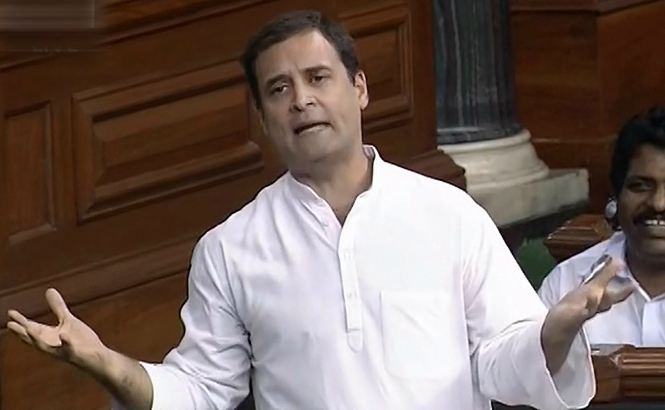 Rahul Gandhi asserted in the Lok Sabha that he had no hatred against the prime minister. "You think I hate the prime minister, but I am grateful to BJP, Modi and RSS. They made me understand the meaning of Congress. They made me understand the meaning of 'Hindustani'," he said. PTI Rahul Gandhi asserted in the Lok Sabha that he had no hatred against the prime minister. "You think I hate the prime minister, but I am grateful to BJP, Modi and RSS. They made me understand the meaning of Congress. They made me understand the meaning of 'Hindustani'," he said. PTI