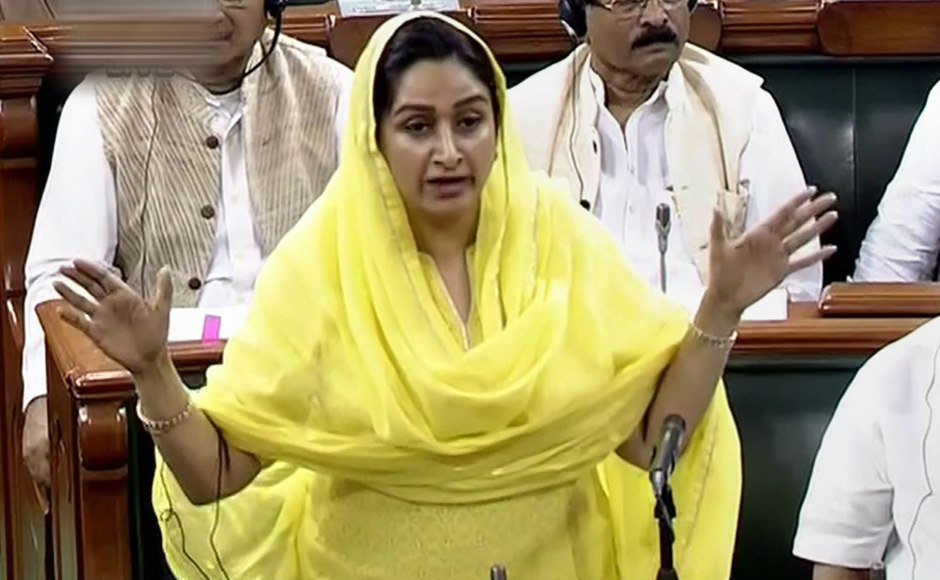 SAD MP and Union minister Harsimrat Kaur Badal said that she had asked Rahul Gandhi aaj kya kar ke aaye hain (in essence asking what is his dope) because he had once called Punjabis nashedis. PTI SAD MP and Union minister Harsimrat Kaur Badal said that she had asked Rahul Gandhi aaj kya kar ke aaye hain (in essence asking what is his dope) because he had once called Punjabis nashedis. PTI