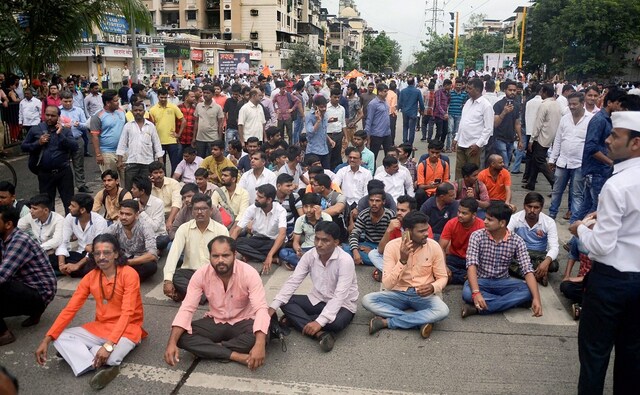 The Maratha leaders have placed several demands before the state, including reservations for the Maratha community under OBC category and strict action against people involved in the Kopardi rape and killing of a minor girl. PTI The Maratha leaders have placed several demands before the state, including reservations for the Maratha community under OBC category and strict action against people involved in the Kopardi rape and killing of a minor girl. PTI
