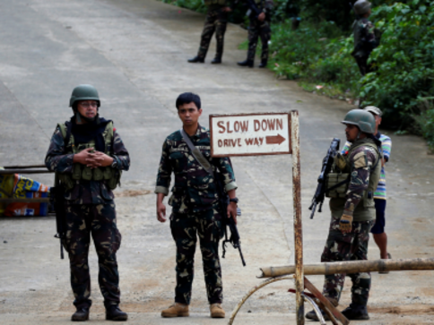 Powerful car bomb explodes on Philippine's Basilan island, killing five members of military personnel and injuring two others Powerful car bomb explodes on Philippine's Basilan island, killing five members of military personnel and injuring two others