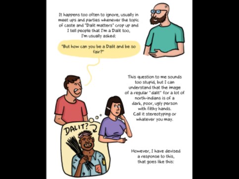 What's caste got to do with the colour of one's skin: Gora Dalit, a webcomic What's caste got to do with the colour of one's skin: Gora Dalit, a webcomic